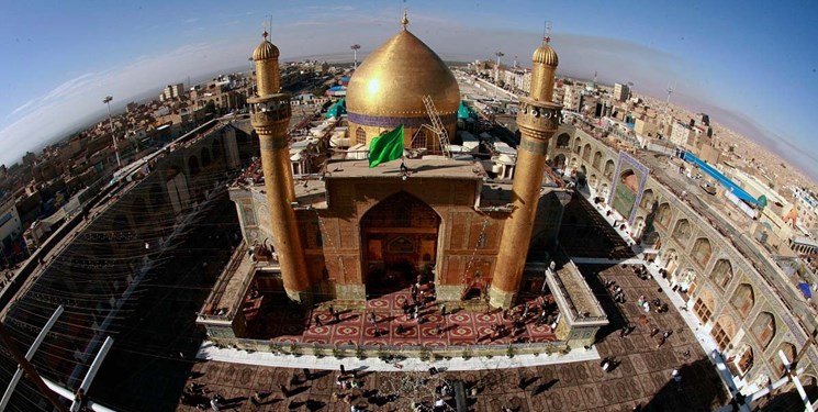 آغاز اعیاد بزرگ غدیر در حرم امام علی(ع)