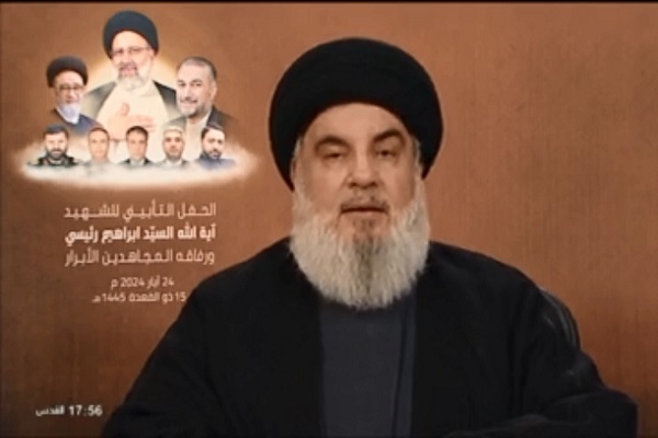 سیدحسن نصرالله: شهید رئیسی به مقاومت ایمان داشت