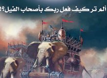 سوره «فیل» به کیفیت انجام فعل و اراده الهی اشاره دارد